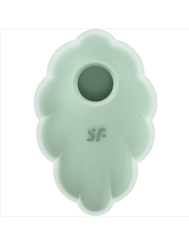 SATISFYER - CLOUND DANCER GREEN AIR PULSE VIBRATOR