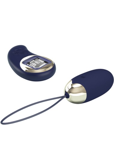 PRETTY LOVE - MINA VIBRIERENDES EI MIT FERNBEDIENUNG BLAU