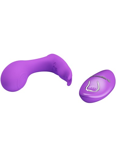 PRETTY LOVE - IDABELLE VIBRATION & PULSATION FERNBEDIENUNG VIOLETT