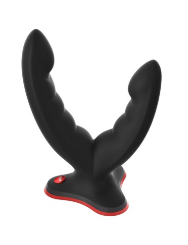 FUN FACTORY - RYDE DOPPELDILDO & MASSAGER SCHWARZ