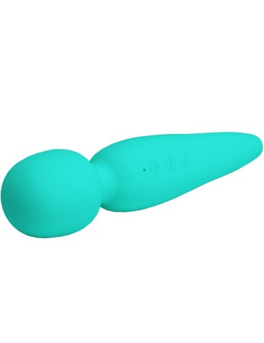 PRETTY LOVE - MEREDITH MASSAGER 12 VIBRATIONSMODI AQUA GRÜN