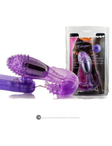 BAILE - FLIEDERFARBENER VAGINAL UND ANALSTIMULATOR MIT VIBRATION