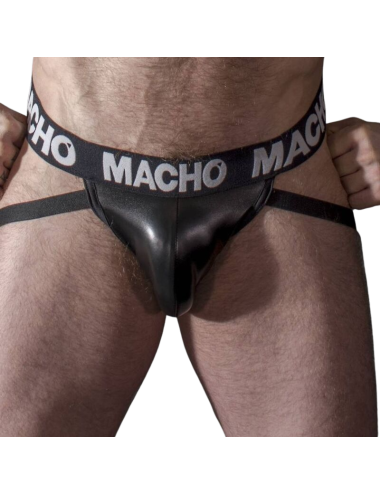 MACHO - MX25NC JOCK SCHWARZES LEDER L