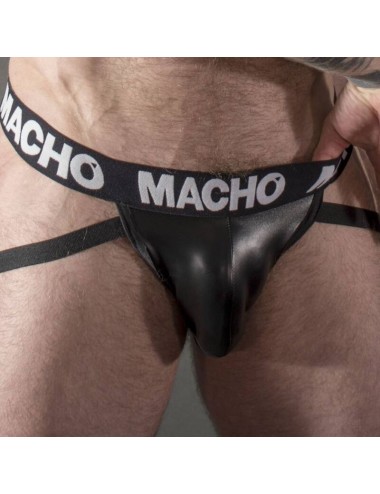 MACHO - MX25NC JOCK SCHWARZES LEDER L