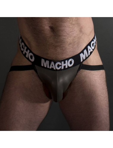 MACHO - MX27GR JOCK LEDER GRAU BEIGE M