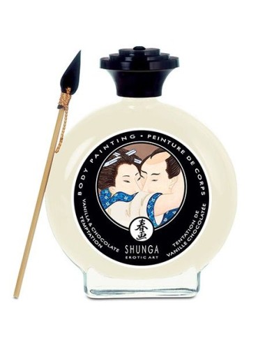 SHUNGA KÖRPER MALEREI VANILLA UND SCHOKOLADE