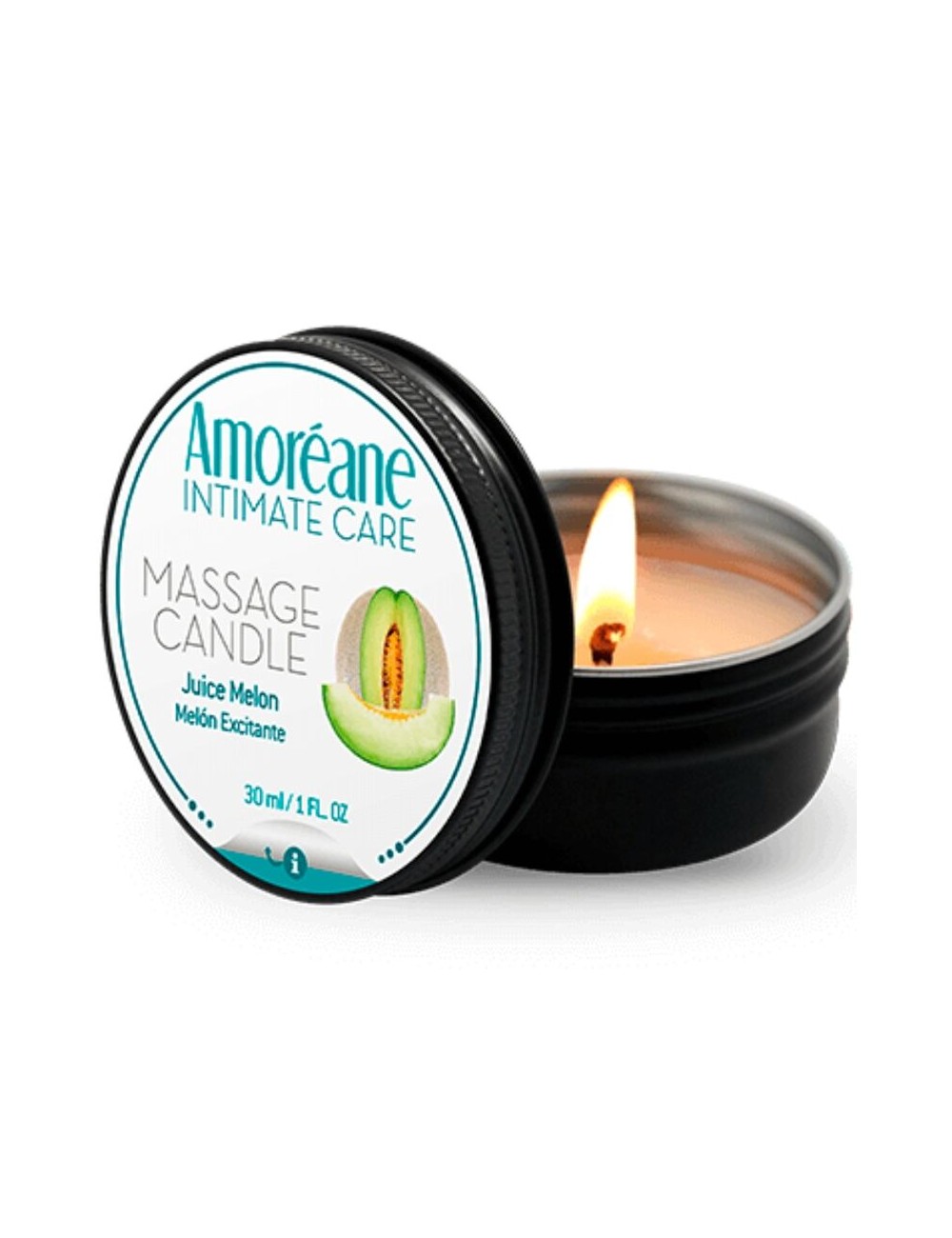 AMOREANE - MASSAGEKERZE MELONE 30 ML