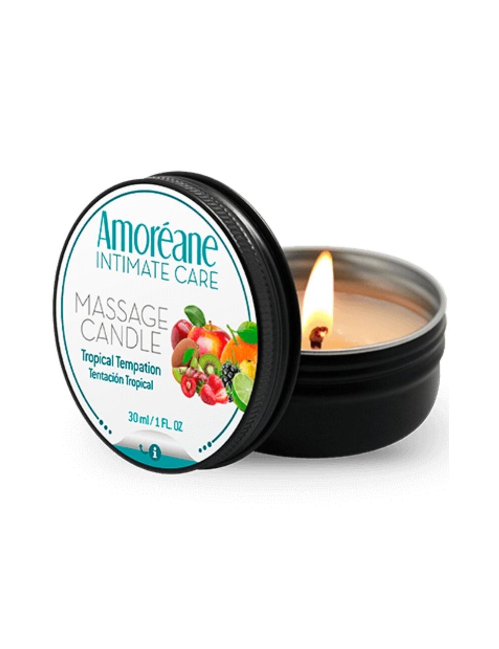 AMOREANE - MASSAGEKERZE TROPISCHE VERSUCHUNG 30 ML