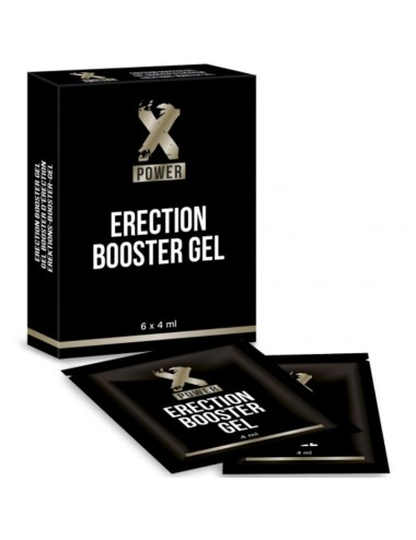 XPOWER - ERECTION BOOSTER GEL 6 X 4 ML