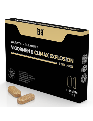 BLACK BULL - VIGORMEN & CLIMAX EXPLOSION MEHR VERGNÜGEN FÜR MNNER 10 KAPSELN