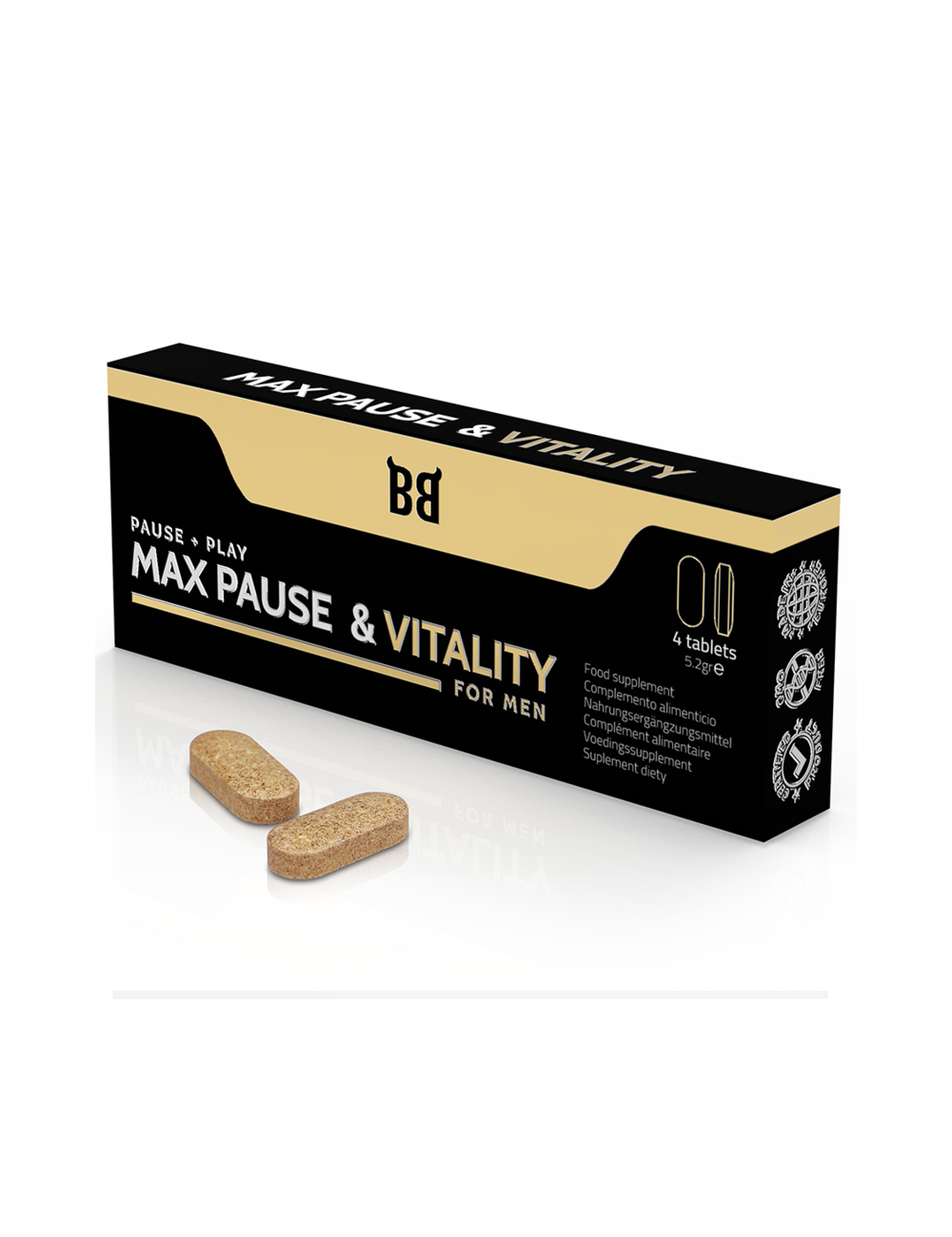 BLACK BULL - MAXIMALE PAUSE- UND VITALITTSVERZÖGERUNG FÜR MNNER BLACK BULL - MAXIMALE PAUSE- UND VITALITTSVERZÖGERUNG FÜR MNNER