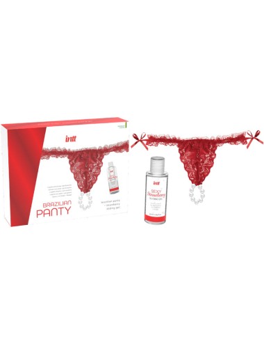 INTT RELEASES - BRASILIANISCHES ROTES HÖSCHEN MIT PERLEN UND SCHMIERGEL 50 ML