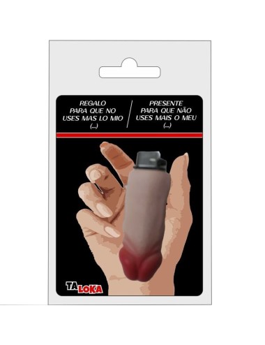 TALOKA - FANTASTISCHES FEUERZEUG IN FORM EINES FLEISCHFARBENEN PENIS