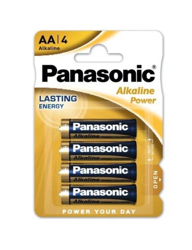 PANASONIC BRONZE BATTERIE AA LR6 4U