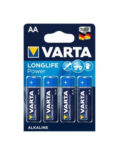 VARTA LONGLIFE POWER ALKALIBATTERIE AA LR6 4 EINHEIT