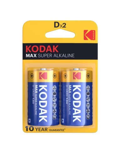 KODAK MAX ALKALINE BATTERIE D LR20 2 EINHEIT