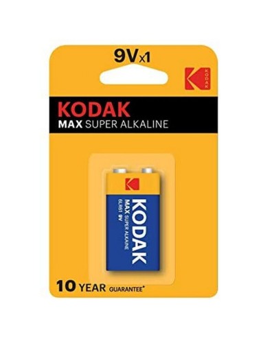 KODAK MAX ALKALINE BATTERIE 9V LR61 2 EINHEIT