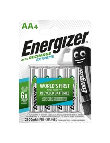 ENERGIZER EXTREM WIEDERAUFLADBARE BATTERIE HR6 AA 2300mAh 4 EINHEIT