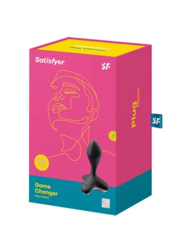 SATISFYER - GAME CHANGER PLUG VIBRATOR SCHWARZ