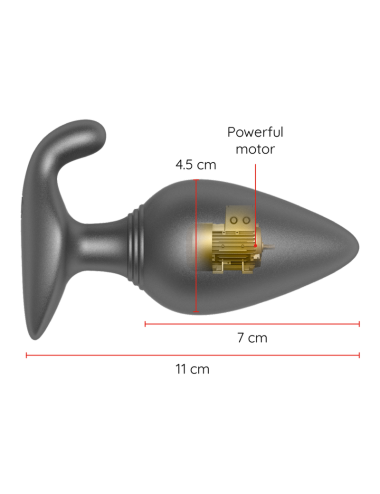 ONINDER - RIO VIBRIERENDER ANALPLUG SCHWARZ - KOSTENLOSE APP