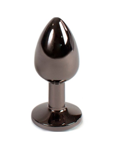 SECRET PLAY - GUNMETAL BUTT PLUG KLEINE GRÖSSE 7 CM