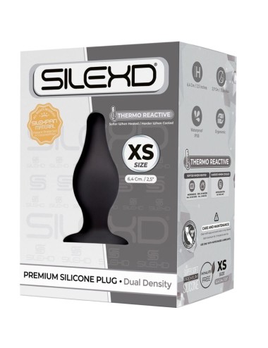 SILEXD - MODELL 2 ANALPLUG PREMIUM SILEXPAN SILIKON PREMIUM THERMOREAKTIVE GRÖSSE XS
