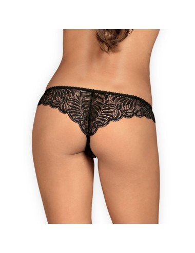OBSESSIVE - CONTICA THONG OUVERT L/XL