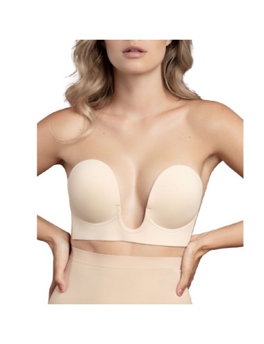BYE-BRA - BH OHNE GRIFFE EN U BEIGE CUP D