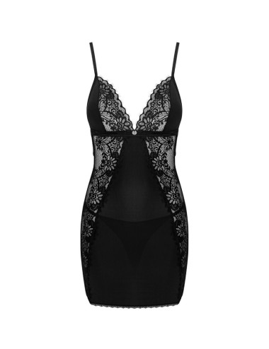 OBSESSIVE - MADERRIS CHEMISE & TANGA M/L