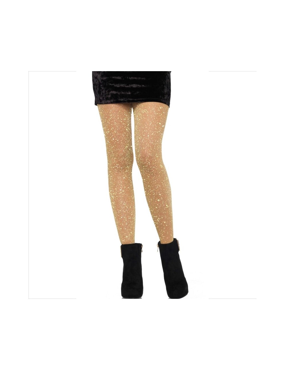 LEG AVENUE - TRANSPARENTE STRUMPFHOSE GOLDEN LEG AVENUE - TRANSPARENTE STRUMPFHOSE GOLDEN