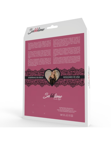 SUBBLIME - FETISH ZIP UND LONG SLEEVE TEDDY S / M