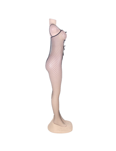 QUEEN LINGERIE - BODYSTOCKING MIT BAND MIT AUSSCHNITT S/L