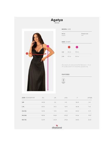 OBSESSIVE - AGATYA-KLEID S/M