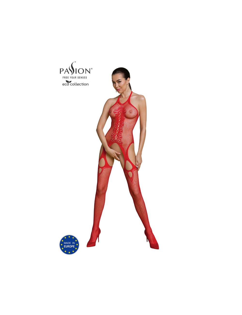 PASSION - ECO COLLECTION BODYSTOCKING ECO BS013 ROT PASSION - ECO COLLECTION BODYSTOCKING ECO BS013 ROT