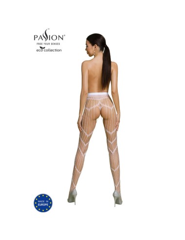 PASSION - ECO COLLECTION BODYSTOCKING ECO S006 WEISS