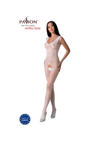 PASSION - BS098 WEISSER BODYSTOCKING