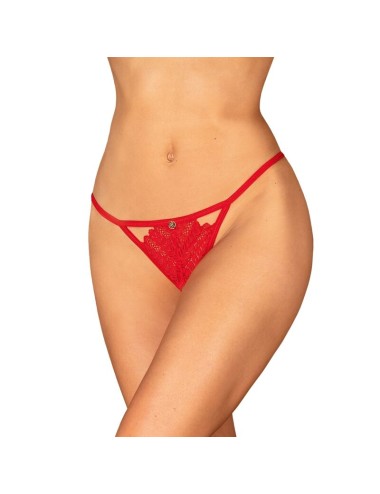 OBSESSIVE - INGRIDIA THONG CROTCHLESS ROT XS/S