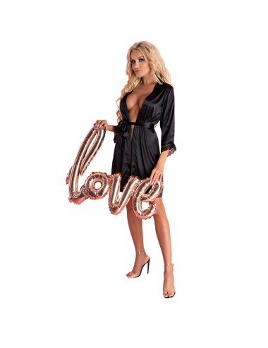 LIVCO CORSETTI FASHION - ARILADYEN LC 90568 KLEID + HÖSCHE SCHWARZ