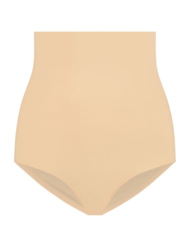 BYE-BRA - NAHTLOSER GÜRTEL STIL HÖSCHEN BEIGE GRÖSSE XL