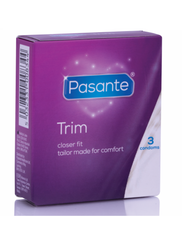 PASANTE - THIN TRIM MS DÜNNES KONDOM 3 EINHEITEN