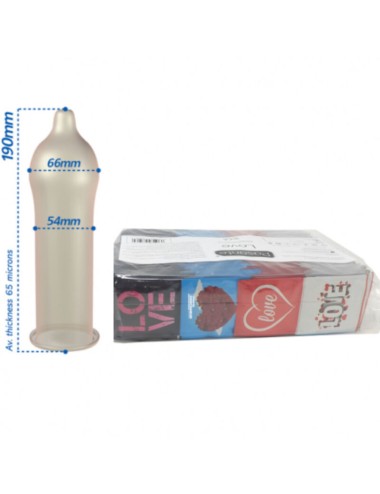 PASANTE - KONDOME LOVE BAG 144 EINHEITEN