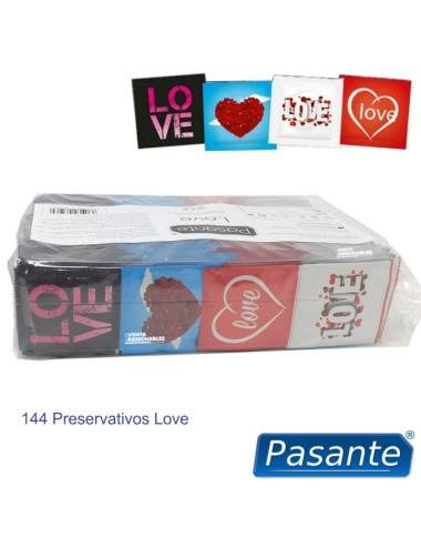 PASANTE - KONDOME LOVE BAG 144 EINHEITEN