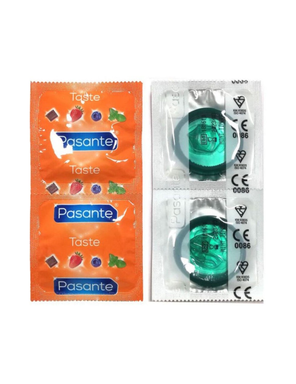 PASANTE - KONDOME GESCHMACK MINZE BEUTEL 144 EINHEITEN PASANTE - KONDOME GESCHMACK MINZE BEUTEL 144 EINHEITEN
