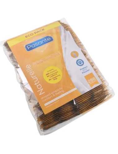 PASANTE - KONDOME ECO PACK NATURELLE BEUTEL 288 EINHEITEN