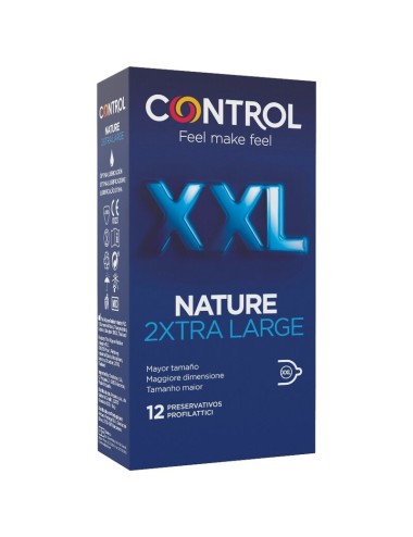 CONTROL - NATURE 2XTRA LARGE XXL KONDOME - 12 EINHEITEN