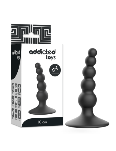 ADDICTED TOYS - ANAL SEXUELLER STECKER 10 CM SCHWARZ