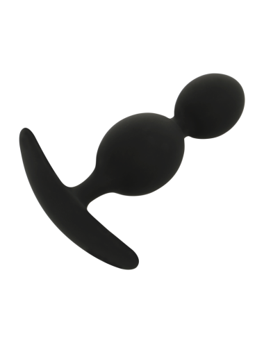 OHMAMA - ANALKUGELKETTE 9 CM - SCHWARZ