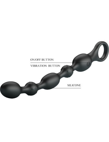 PRETTY LOVE - VAN ANAL BALLS 10 VIBRATIONEN WIEDERAUFLADBARES SILIKON