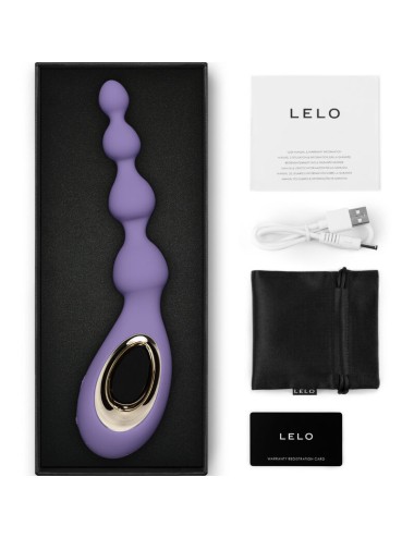 LELO - SORAYA BEADS VIOLET ANAL MASSAGER