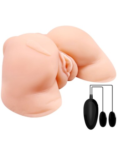 CRAZY BULL - VAGINA UND ANUS MIT REALISTISCHEM NETZ MIT VIBRATION
